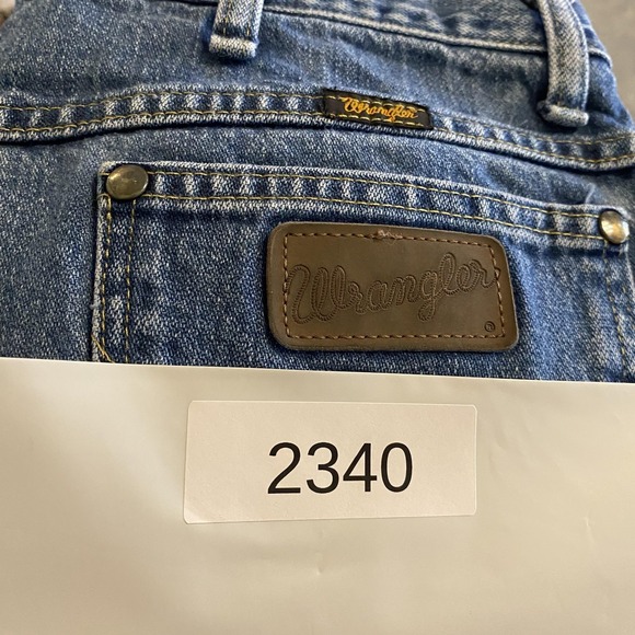 Wrangler George Strait Jeans Mens 34x36 Blue Medium Wash Straight Denim Pants - Picture 12 of 12